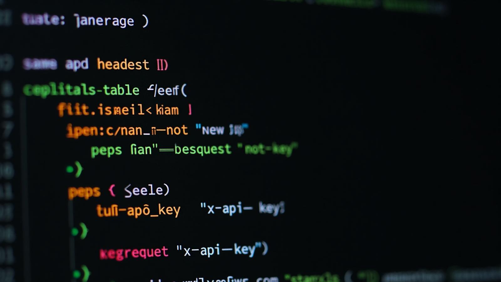 API Code Example
